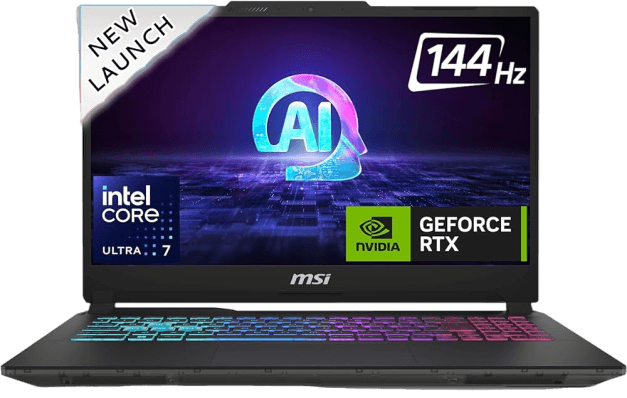 MSI Cyborg 15 AI 2024 (Intel Core Ultra 7 155H | RTX 4050 Graphics)