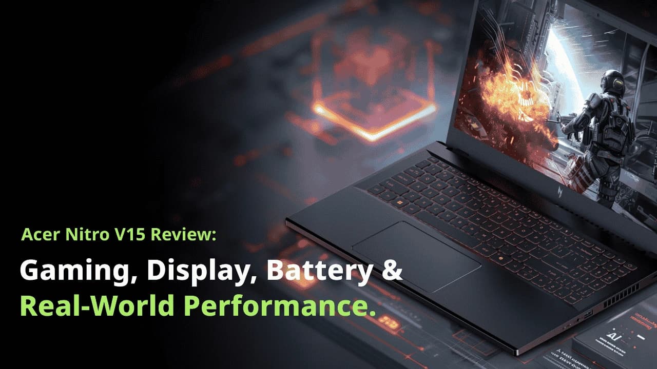 Acer Nitro V15 Review (2025) | Price, Performance & Gaming Test - card