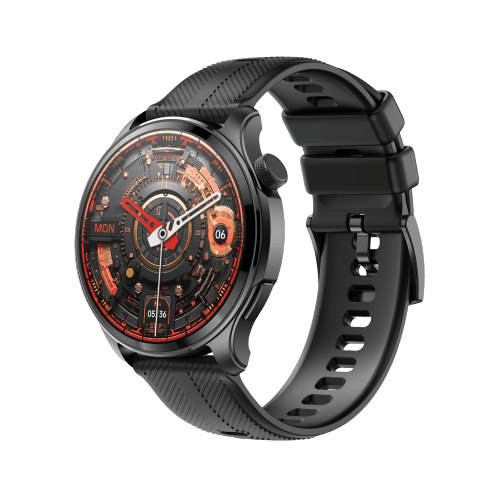 Alewa Moon Amoled Round Metallic Smartwatch