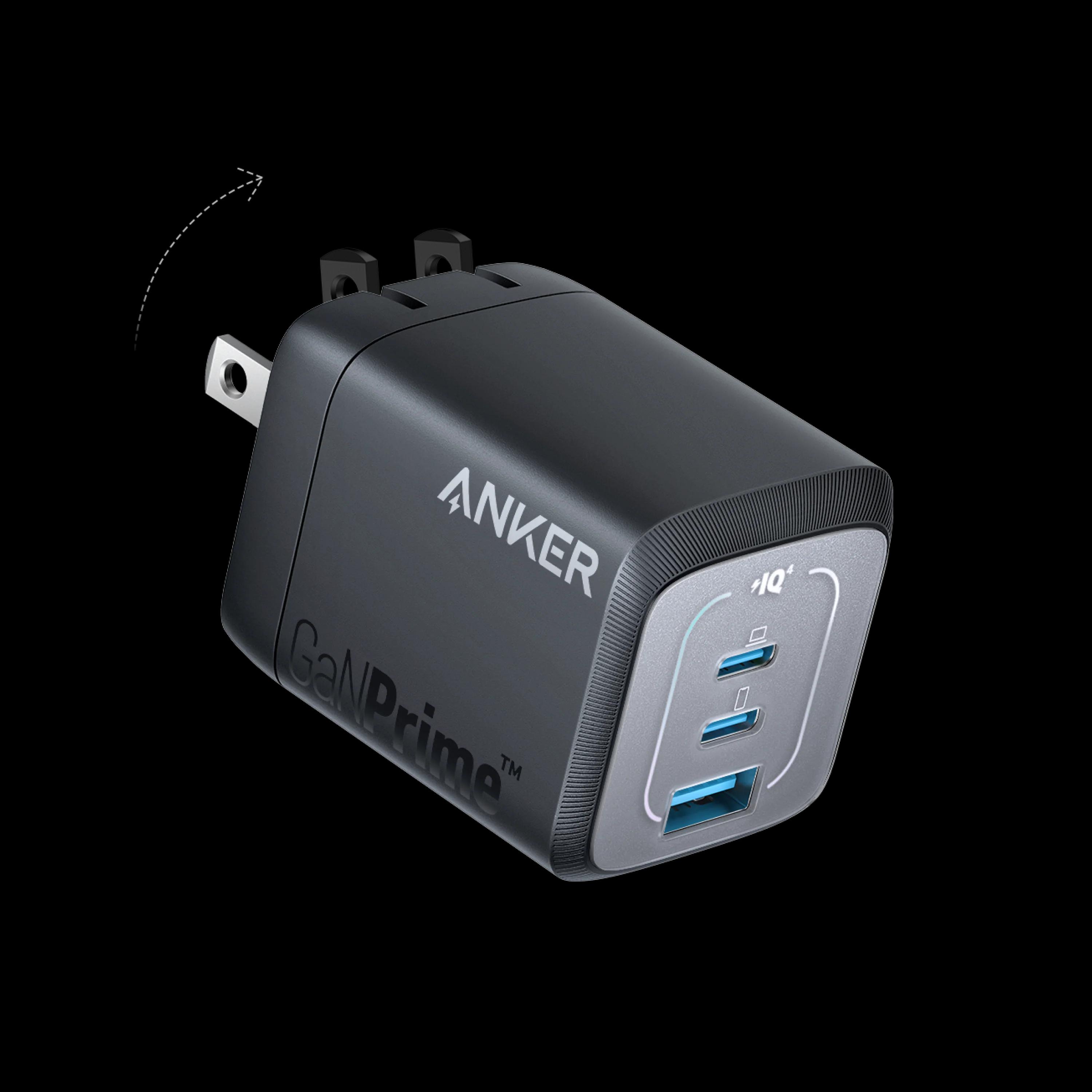 Anker 336 Charger 67W GaN Wall Charger 3 Ports (A2674k11)