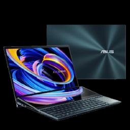 Asus Zenbook Pro 14 Duo OLED (Intel i9-12900H, RTX 3050 Ti, 32GB RAM, 1TB SSD, 14.5" 2.8K OLED + 12.7" IPS ScreenPad Plus)
