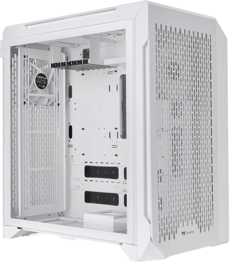 Thermaltake CTE C700 TG ARGB Mid Tower Chassis – Black/White, Tempered Glass, SPCC