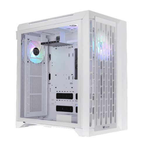 Thermaltake CTE C700 TG ARGB Mid Tower Chassis – Black/White, Tempered Glass, SPCC