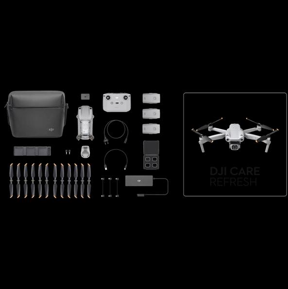  DJI Air 2S Fly More Combo, Drone with 3-Axis Gimbal Camera,  5.4K Video, 1-Inch CMOS Sensor, 4 Directions of Obstacle Sensing, 31 Mins  Flight Time, 12km 1080p Video Transmission, Two