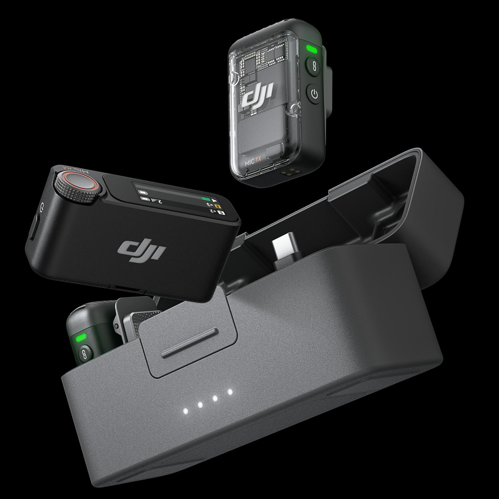 DJI Mic 2 (FCC) 2TX+1RX+ Charging Case