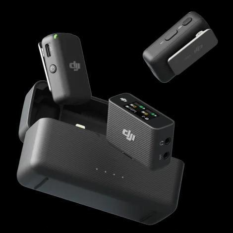 DJI	Mic(FCC) 2TX+1RX+ Charging Case	 