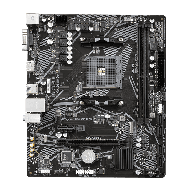 GIGABYTE A520M K V2 Motherboard Image