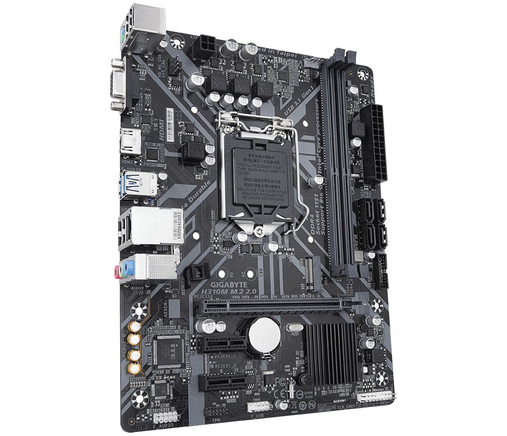 GIGABYTE H310M M.2 2.0 MOTHERBOARD