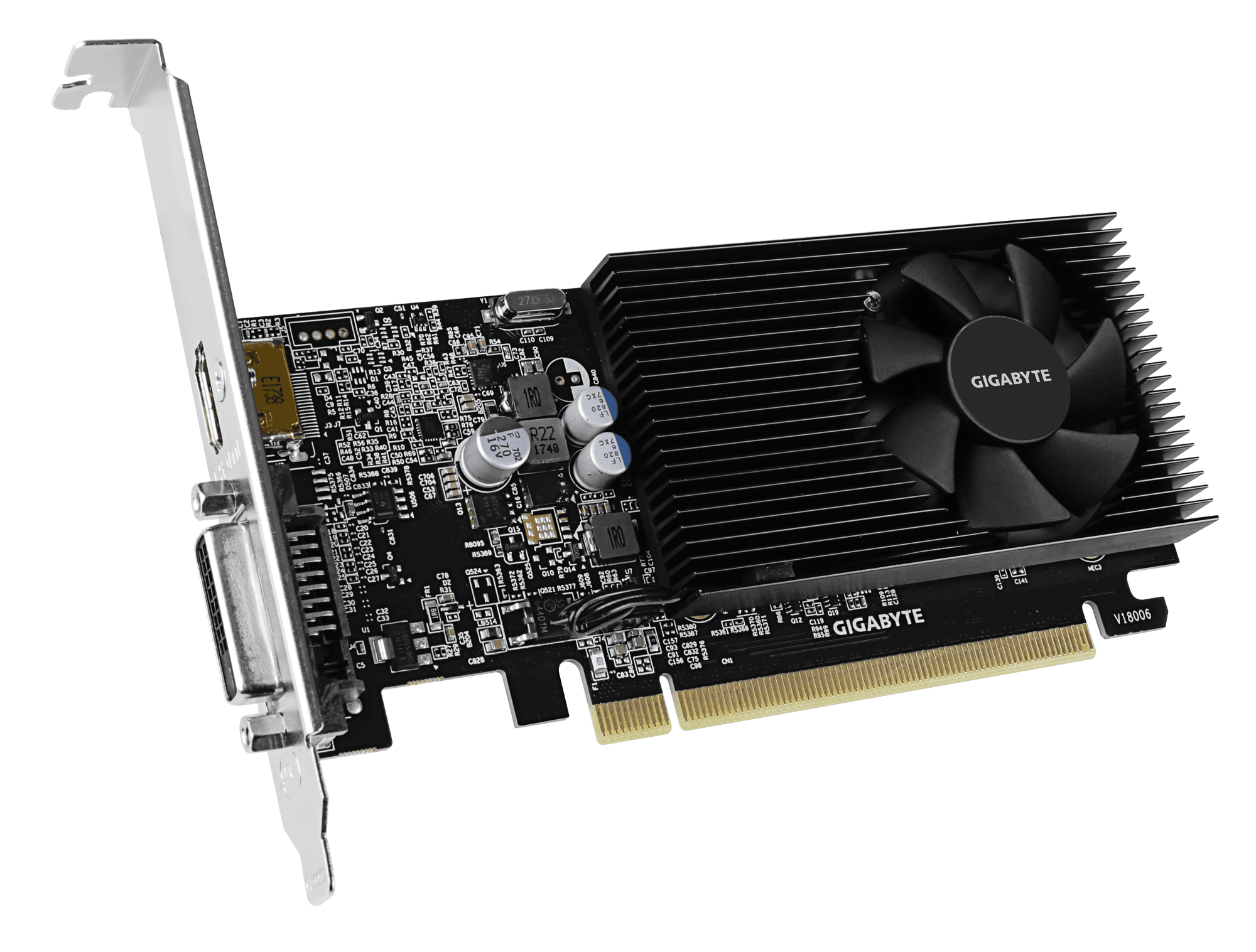 Gigabyte GeForce GT 1030 2G Low Profile (GDDR4)