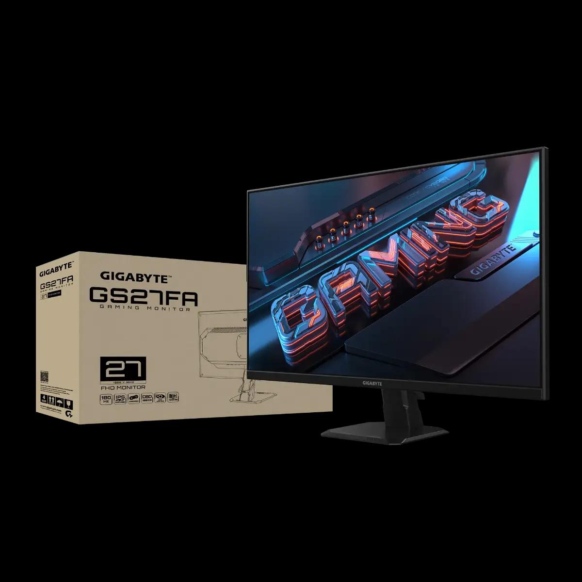 Gigabyte GS27FA-EK 27"  180Hz Gaming Monitor