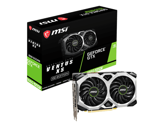 MSI GeForce GTX 1660 SUPER VENTUS XS OC Graphics Card