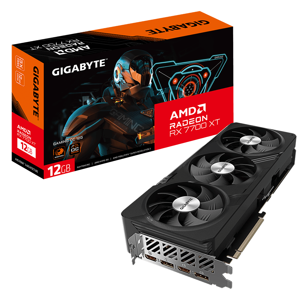 GIGABYTE Radeon RX 7700 XT GAMING OC 12G Graphics Card