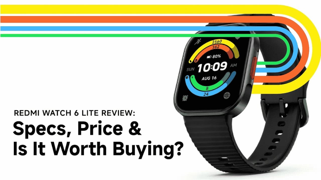Redmi Watch 6 Lite Review: AMOLED, GPS & Battery  - card
