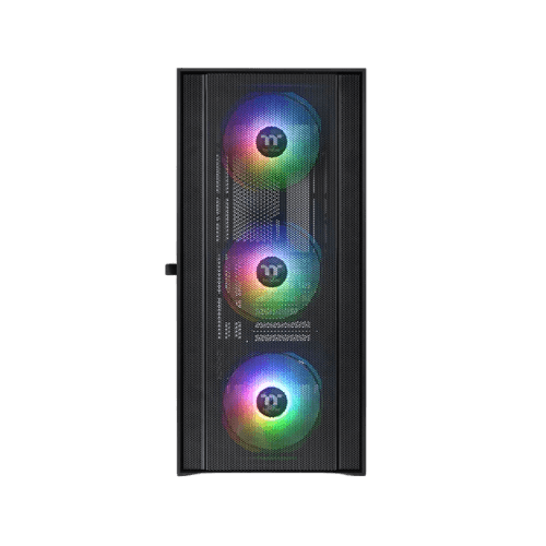 Thermaltake H570 TG Black ATX Mid Tower ARGB Tempered Glass Computer Case Chassis 