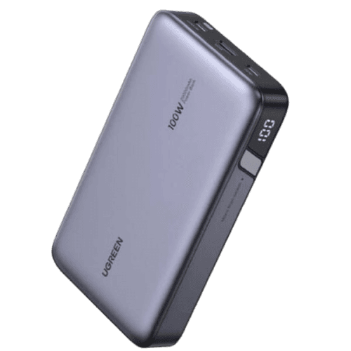 UGREEN (PB720-25188) 100W 20000mAh Power Bank, Nexode Portable Charger USB C 3-Port PD3.0 