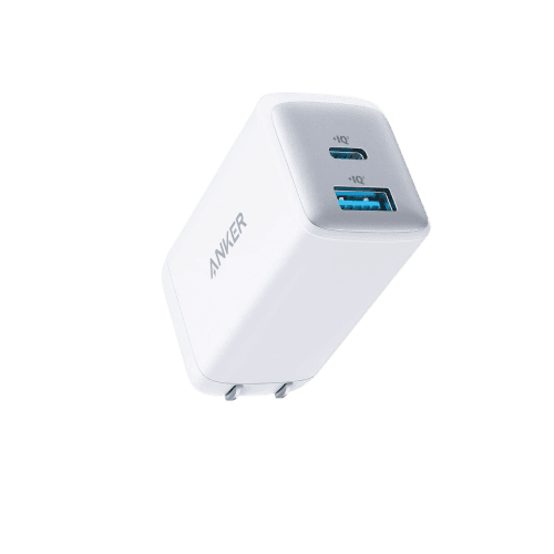 Anker USB C Charger 65W, 725 Charger, Ultra-Compact Dual-Port Foldable Travel Wall Charger