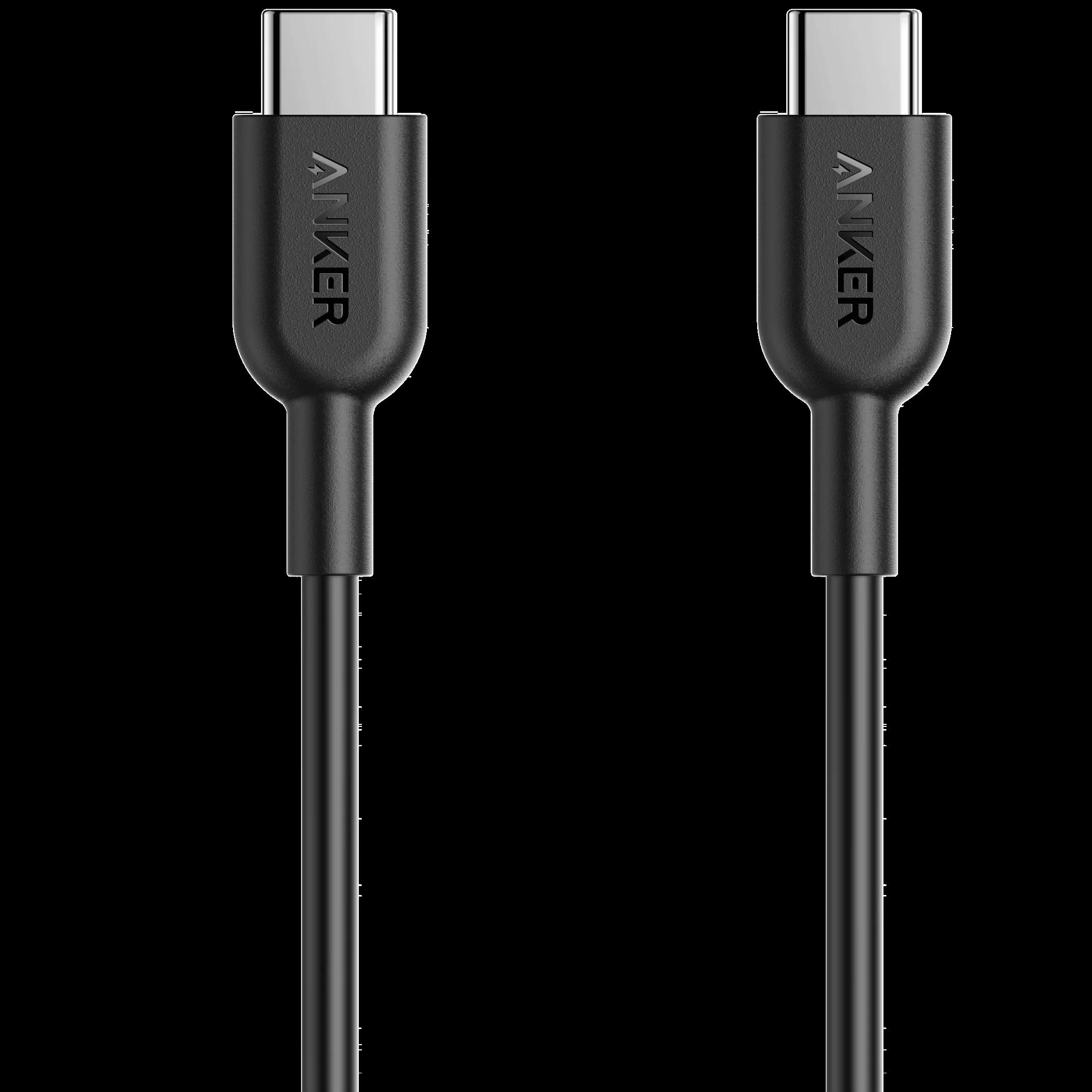 Anker Powerline+ II USB C to USB C (6ft, 60W) USB-IF Certified Cable