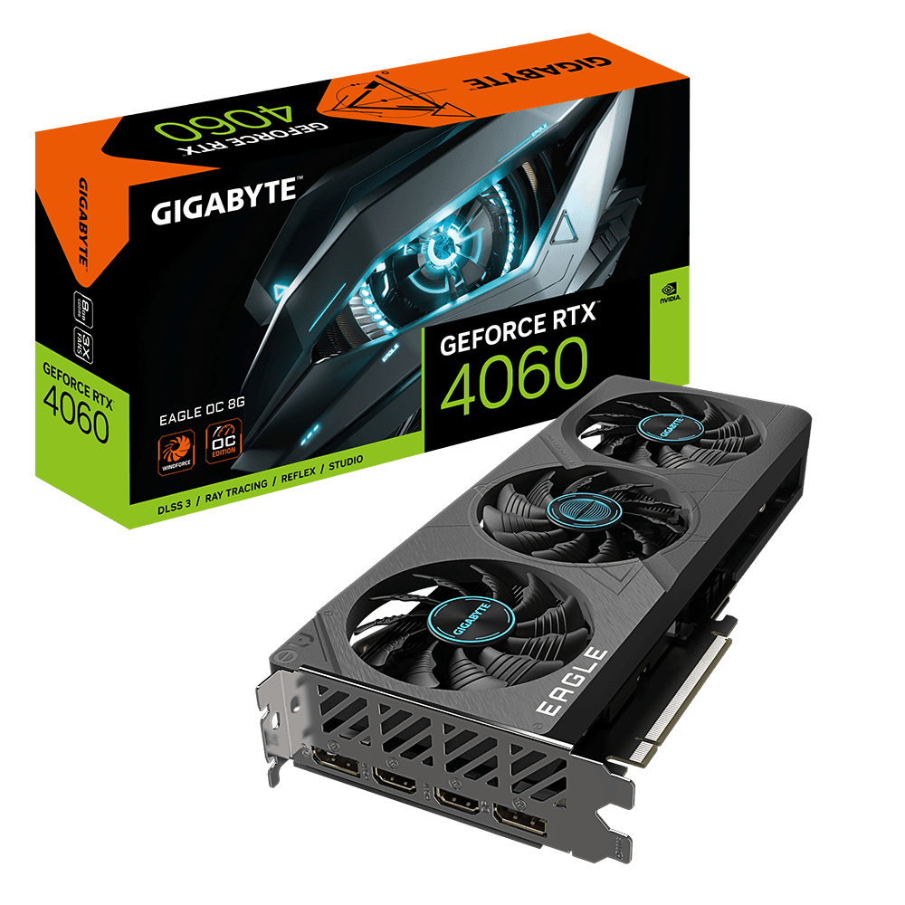 GIGABYTE GeForce RTX 4060 EAGLE OC 8GB