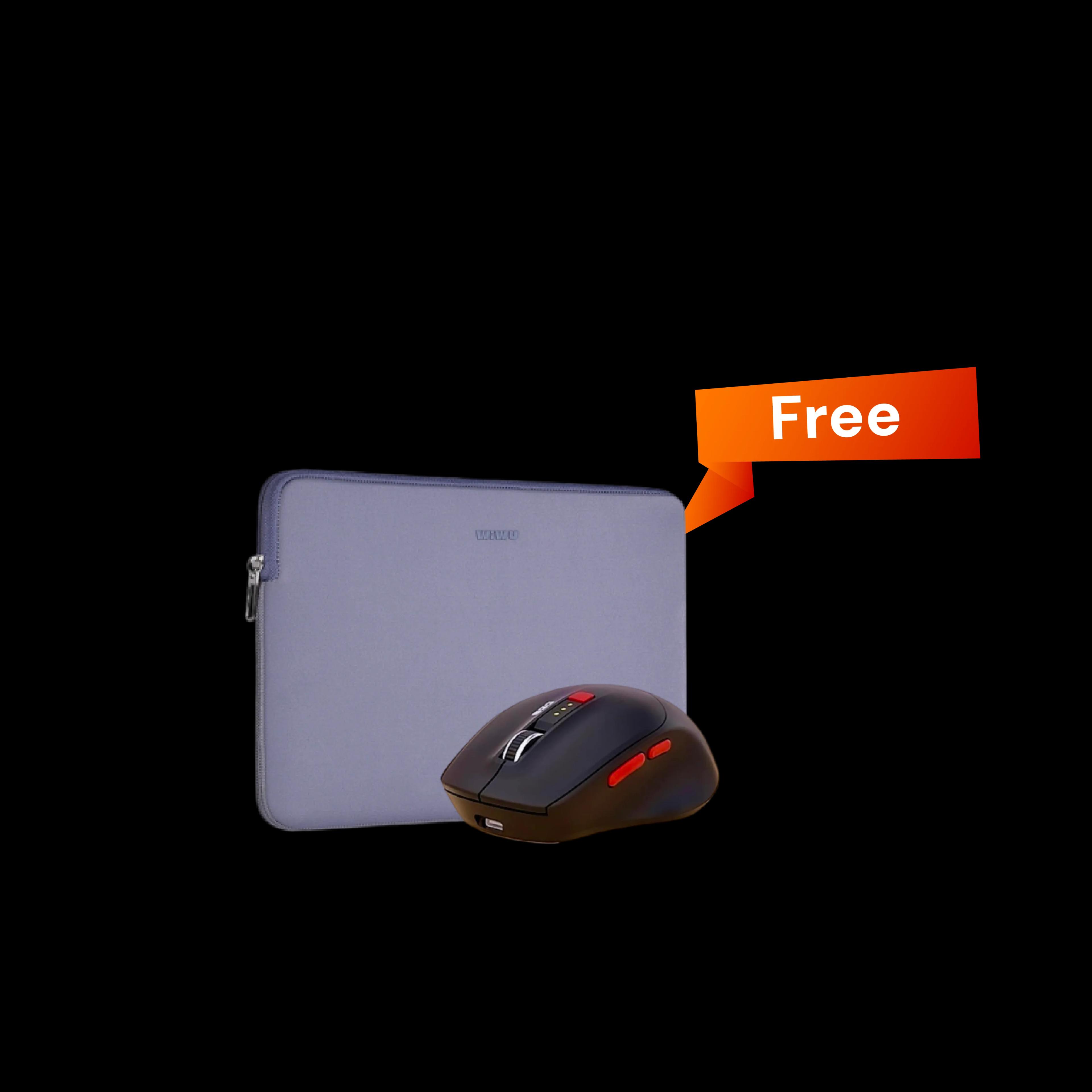 WIWU Skin Zero Sleeve and Rechargeable Dual Mode Mouse