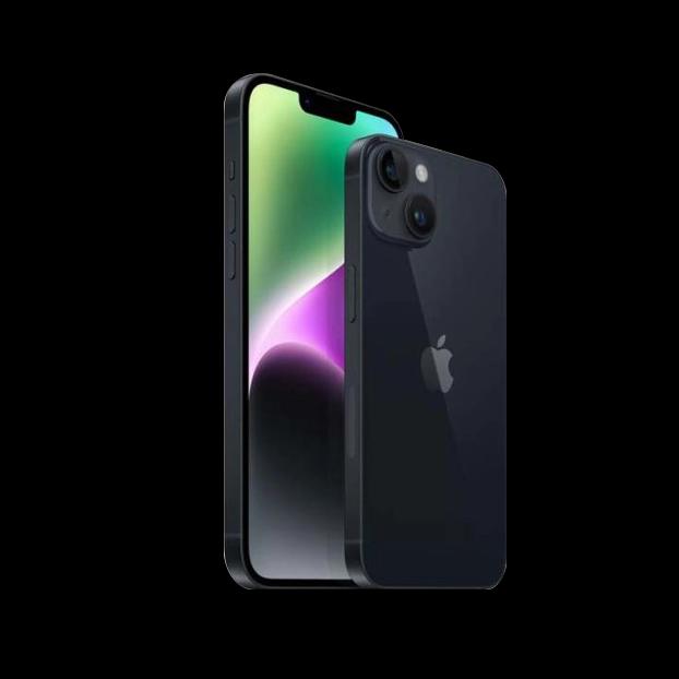 Apple iPhone 14 With Apple A15 Bionic (5 nm) , 12MP cameras , Super Retina XDR OLED, HDR10, Dolby Vision , IP68 dust/water resistant , iOS 16
