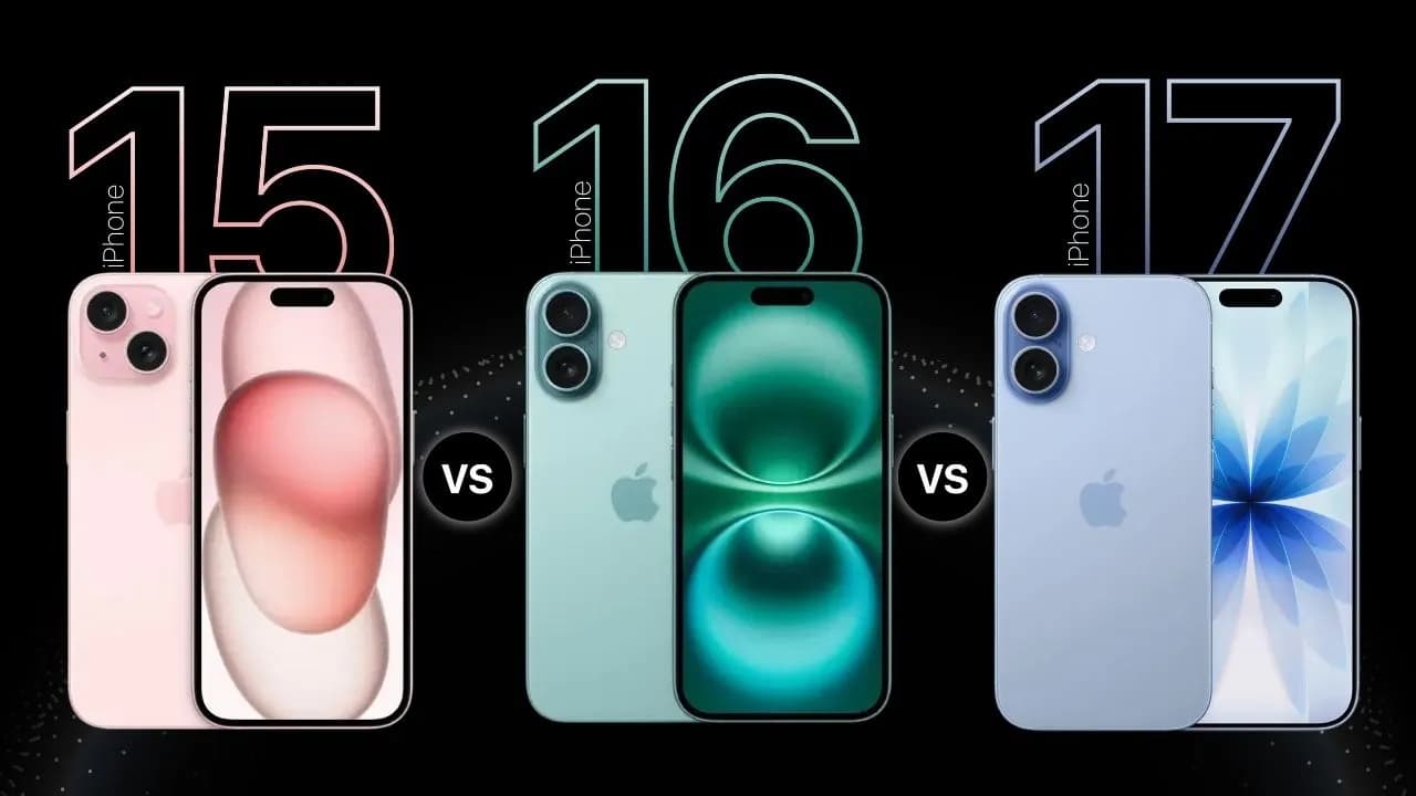 iPhone 15 vs iPhone 16 vs iPhone 17 : Which One Should You Buy? - card