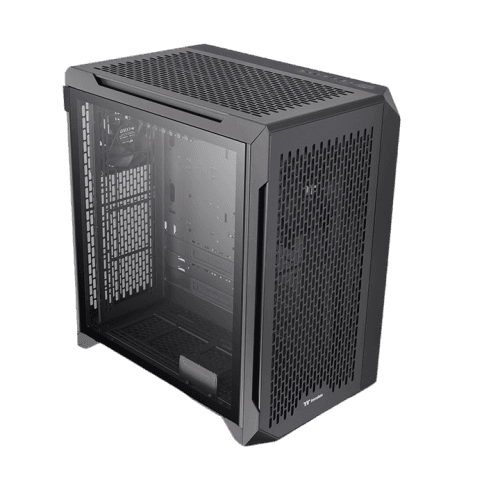 Thermaltake CTE C700 Air Mid Tower Chassis – Black/White, Tempered Glass, SPCC