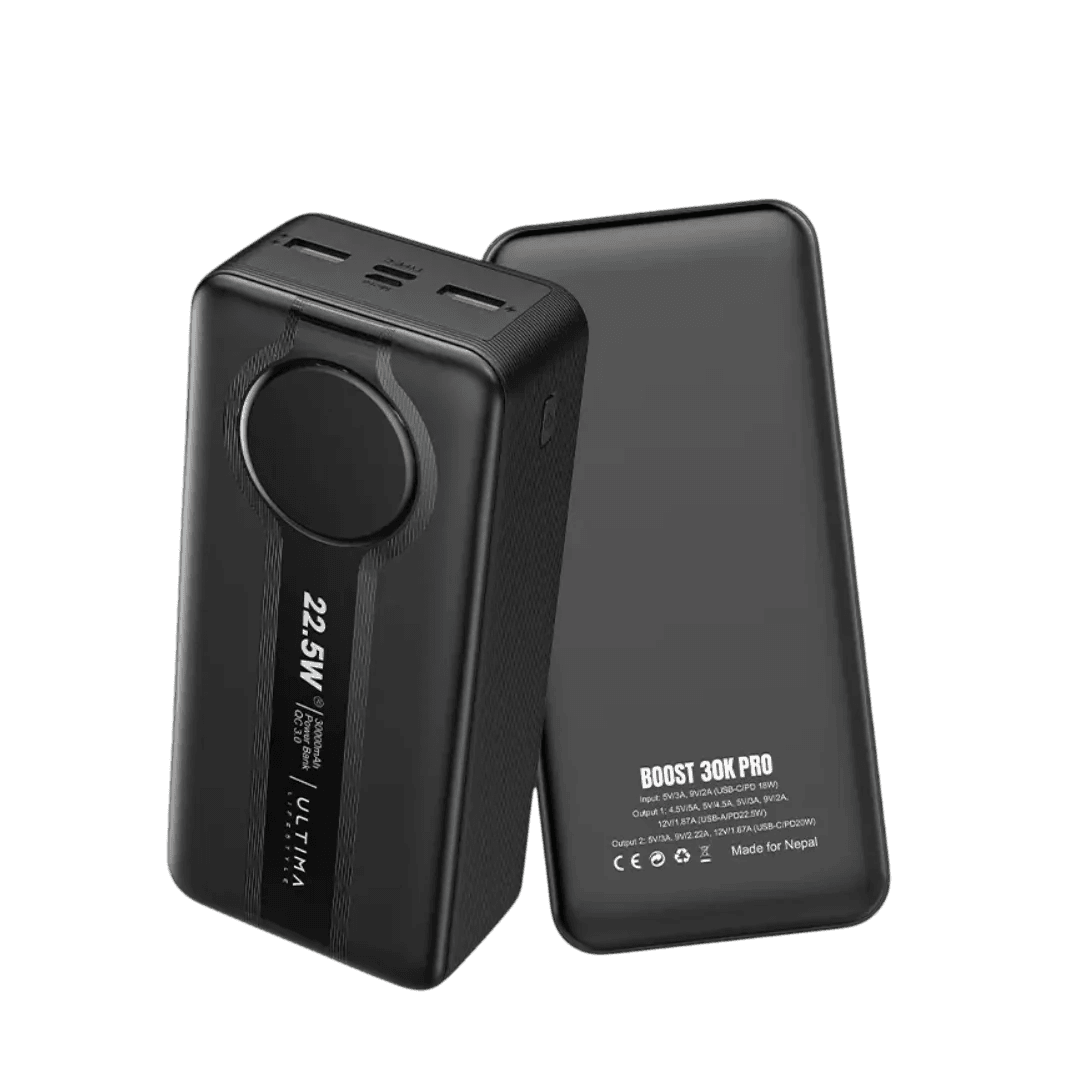 Ultima Boost 30K Pro 30000mAh Powerbank (22.5W)