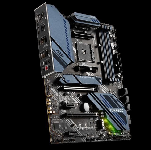 M/Board For AMD Ryzen 1st, 2nd and 3rd Generation Processor MAG X570S Torpedo Max
 Image