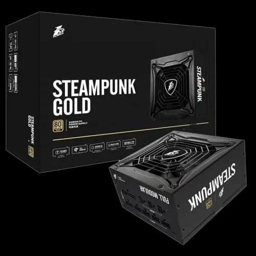 1STPLAYER SteamPunk 750W 80 Plus Gold Full Modular Power Supply