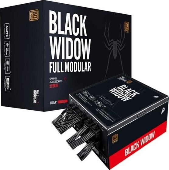 1st Player Black Widow 700 WATTS Full Modular Gaming Power Supply