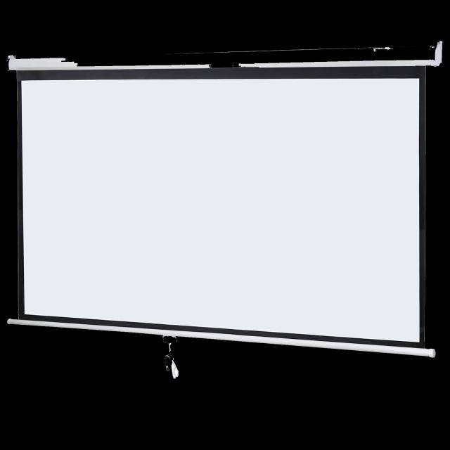 Goldkist Juno Manual Screen
Manual Wall Mount Screen 50"x67",84" Diagonal 4:3 (4.1 feet height X 5.5 feet width) Image