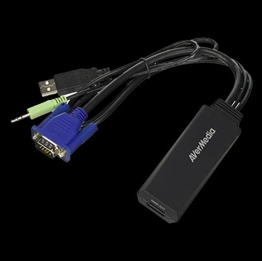 Avermedia ET110 VGA to HDMI Converter 