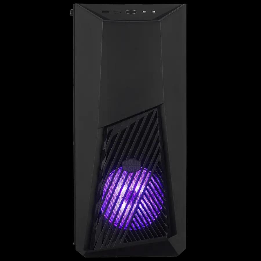 Cooler Master MasterBox K501L RGB Mid Tower Casing - 700W PSU, Pre-Installed Fans, Tempered Glass Side Panel