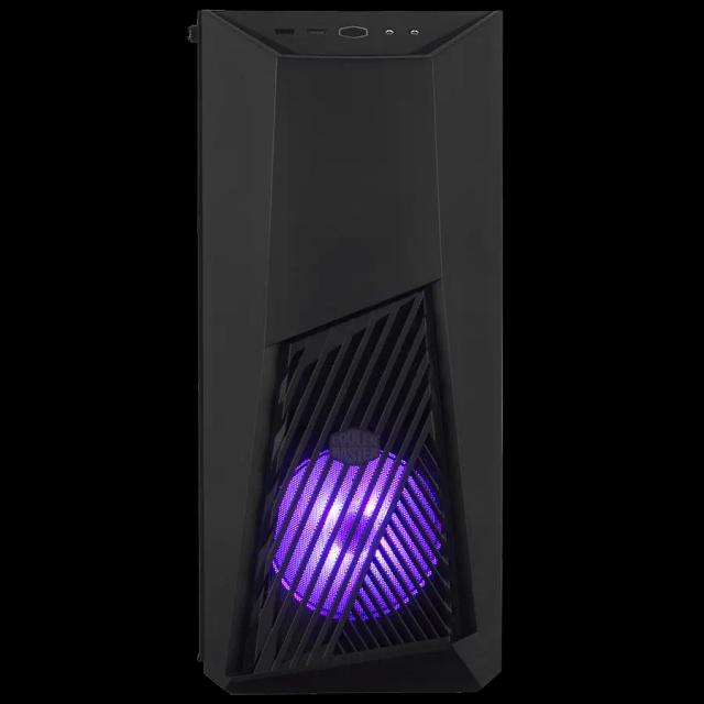 Cooler Master MasterBox K501L RGB Mid Tower Casing - 700W PSU, Pre-Installed Fans, Tempered Glass Side Panel Image
