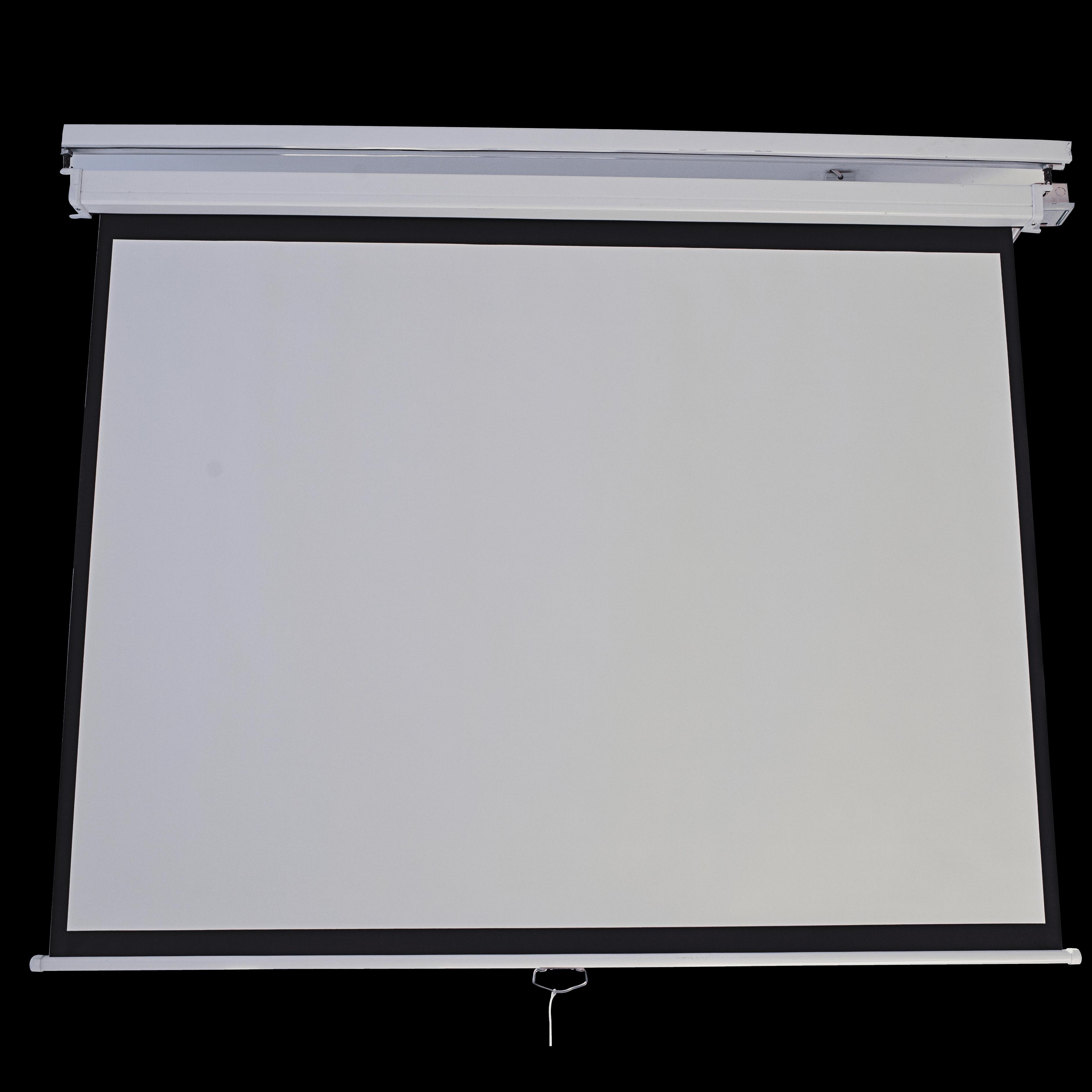 Goldkist Juno Manual Screen
Manual Wall Mount Screen 70"x70",100" Diagonal 1:1 (5.8 feet height X 5.8 feet width) 