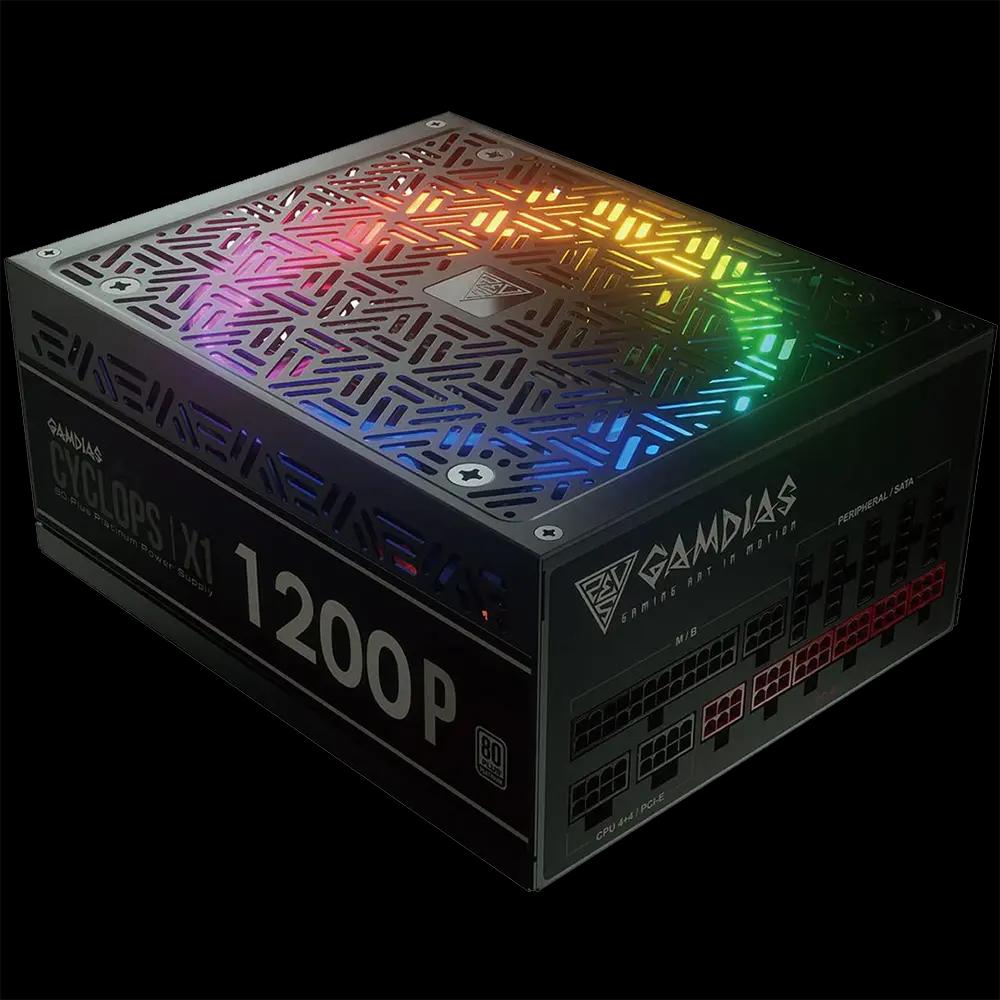 GAMDIAS Cyclops X1-1200P 80 Plus Platinum Certified Power Supply