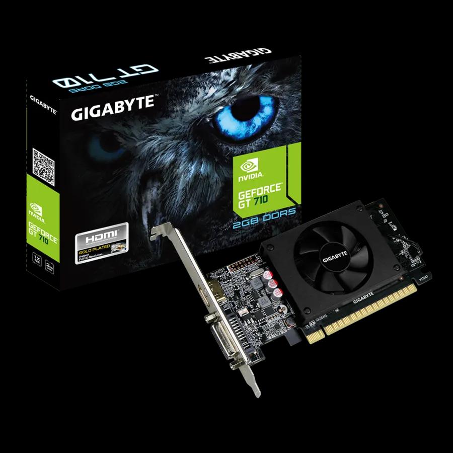 Gv N710d5 Graphics Card 2gb Ddr5 Gigabyte GeForce GT 710 GV