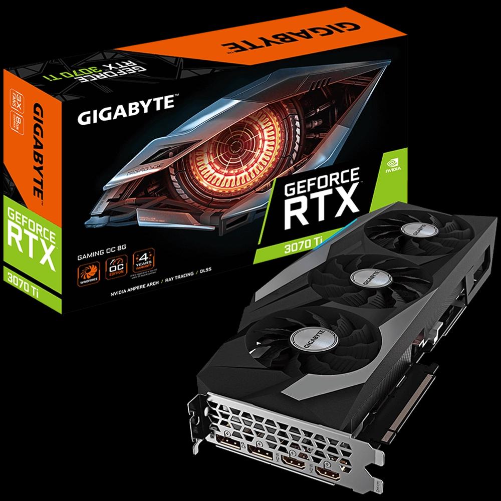 Gigabyte GeForce RTX™ 3070 Ti GAMING OC 8G (rev. 2.0)