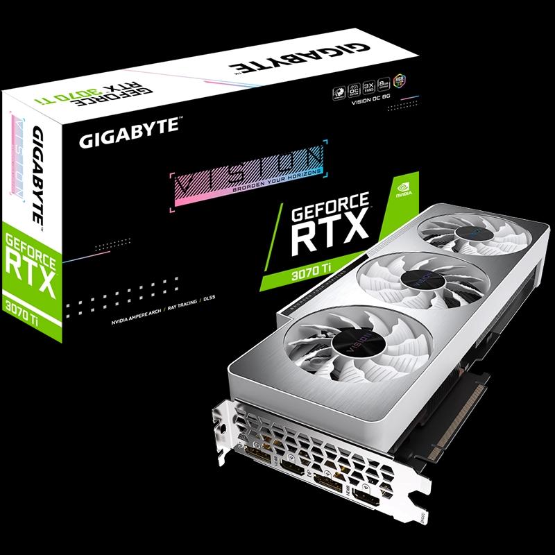 Gigabyte GeForce RTX™ 3070 Ti Vision OC 8G