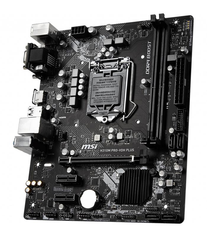 MSI Motherboard for Intel 8th and 9th Generation | H310M Pro-VDH Plus