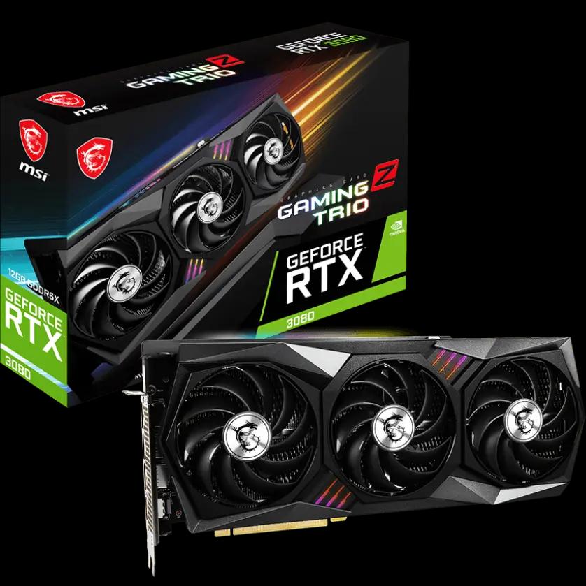 MSI GeForce RTX™ 3080 GAMING Z TRIO 12G LHR