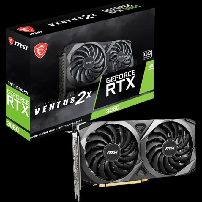 MSI GeForce RTX™ 3060 VENTUS 2X 12G OC