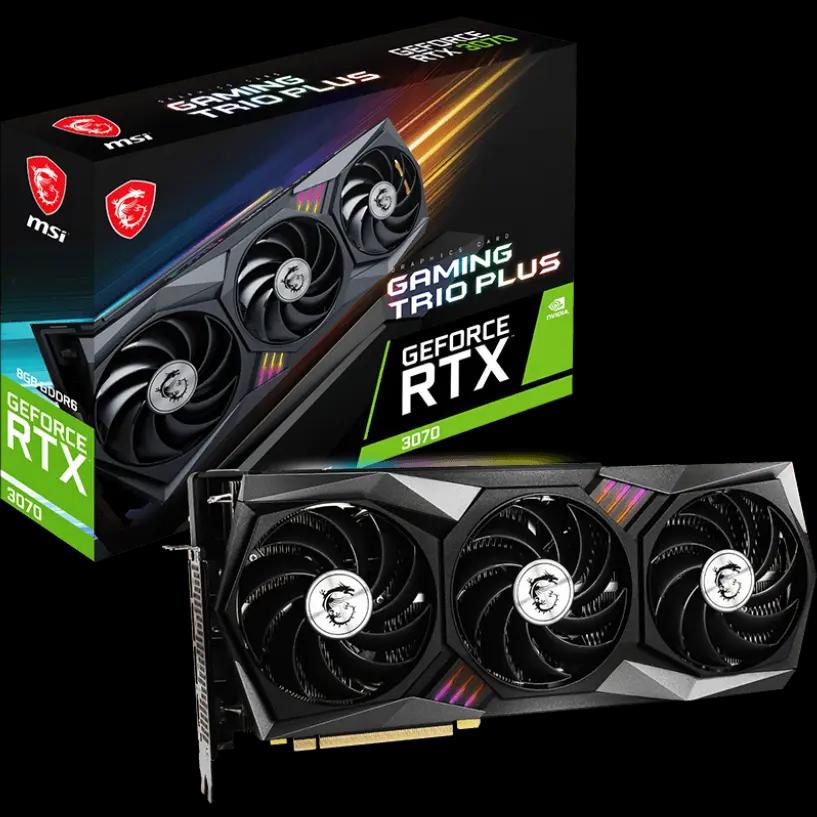 MSI GeForce RTX™ 3070 GAMING TRIO PLUS 8G LHR | Hukut.com