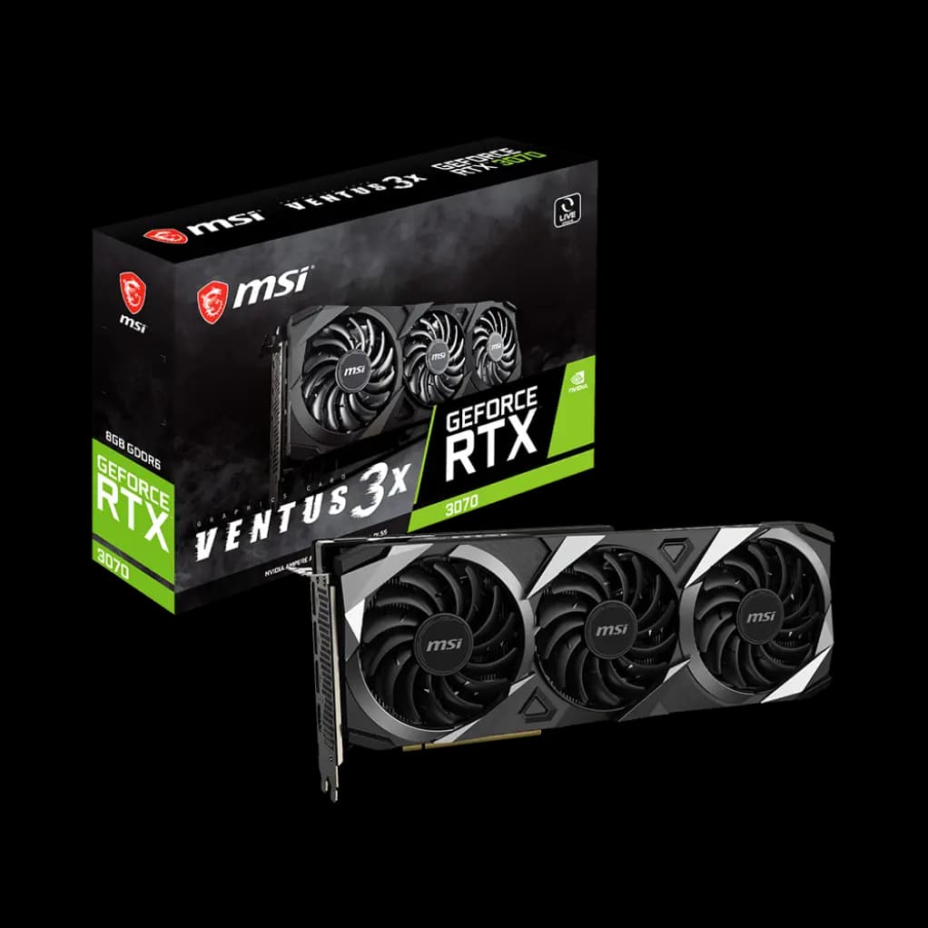 MSI GeForce RTX™ 3070 VENTUS 3X 8G LHR