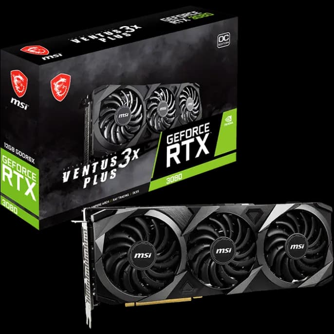 【美品】MSI GeForce RTX 3080 VENTUS 3X PLUS｜ GeForce RTX 3080 VENTUS 3X PLUS 12G OC LHR| Graphics Card | MSI Global