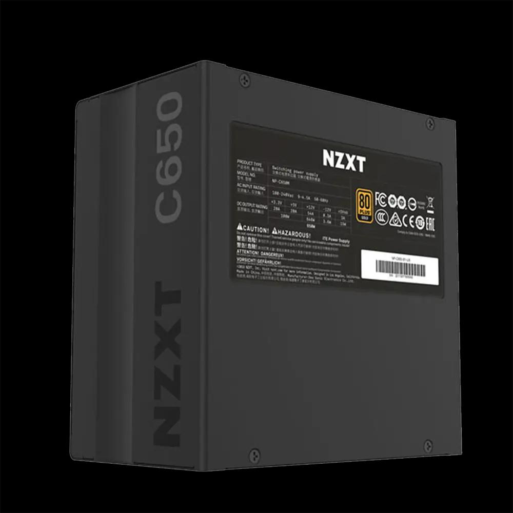 NZXT 650W 80+ Gold Fully-Modular Power Supply