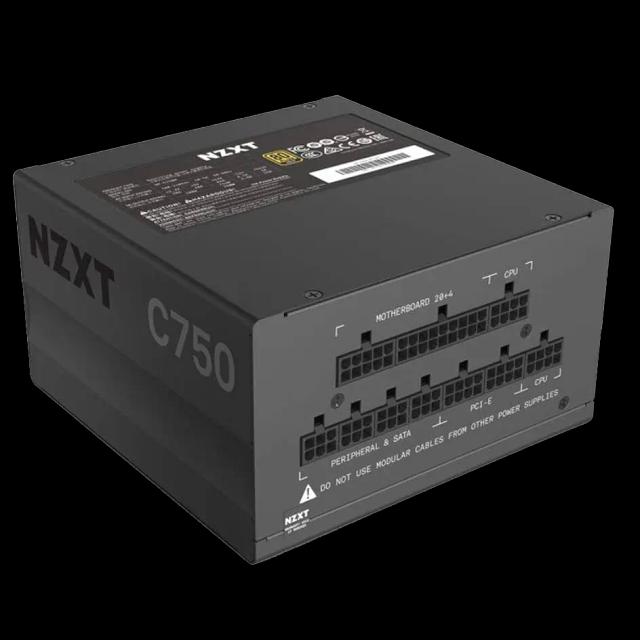NZXT 750W 80+ Gold Fully-Modular Power Supply Image