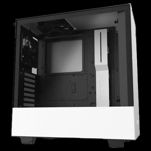 NZXT H210, Mini-ITX PC Gaming Case, Type-C Port, Tempered Glass Matte White