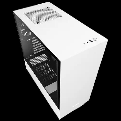 NZXT H510i, ATX Mid -Tower PC Gaming Case, USB Type-C Port, Tempered Glass, RGB Lighting