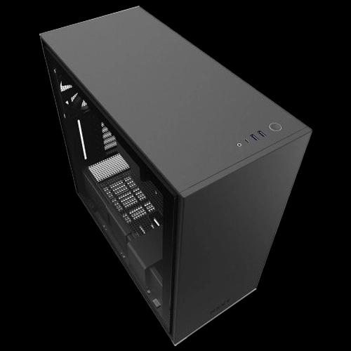 NZXT H710 ATX Mid Tower PC Case, Front I/O USB Type-C